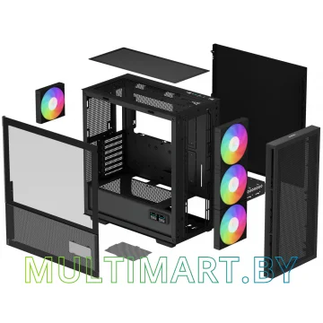 Корпус DeepCool CH560 Digital Black (R-CH560-BKAPE4D-G-1) картинка 13